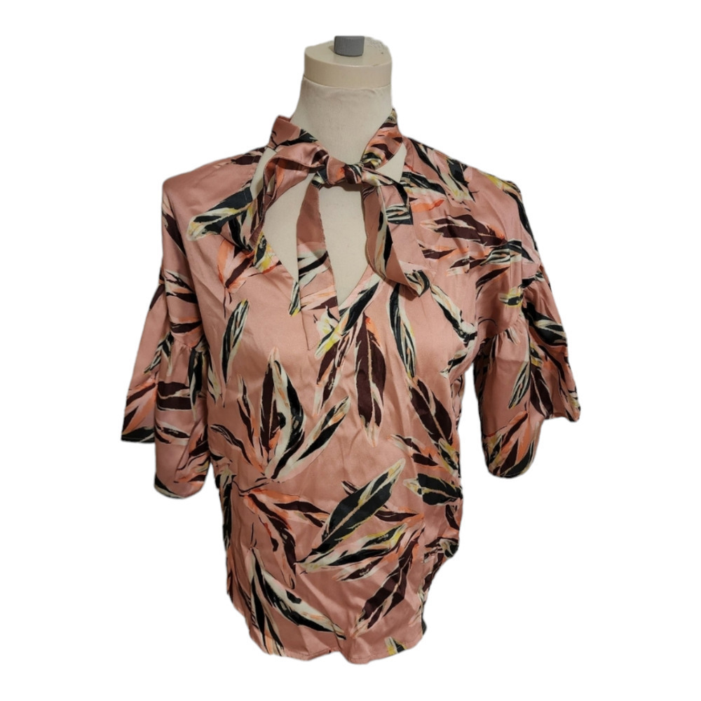 Ivy jane floral oversized blouse size small
